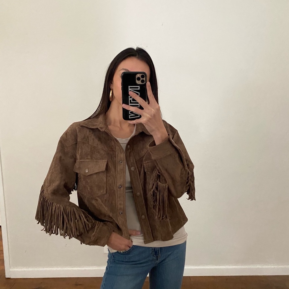 Brand new blank nyc suede jacket